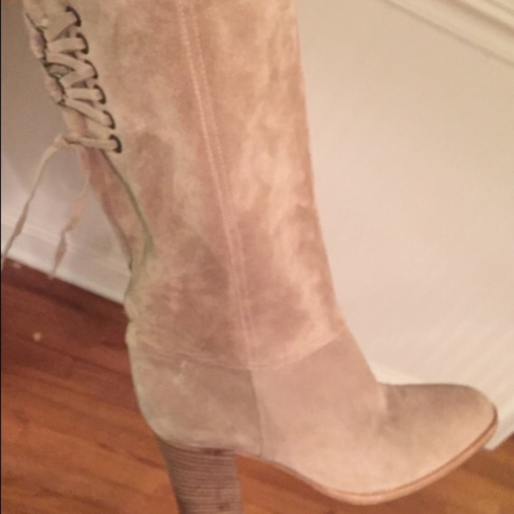 Coach Midcalf Suede Boots